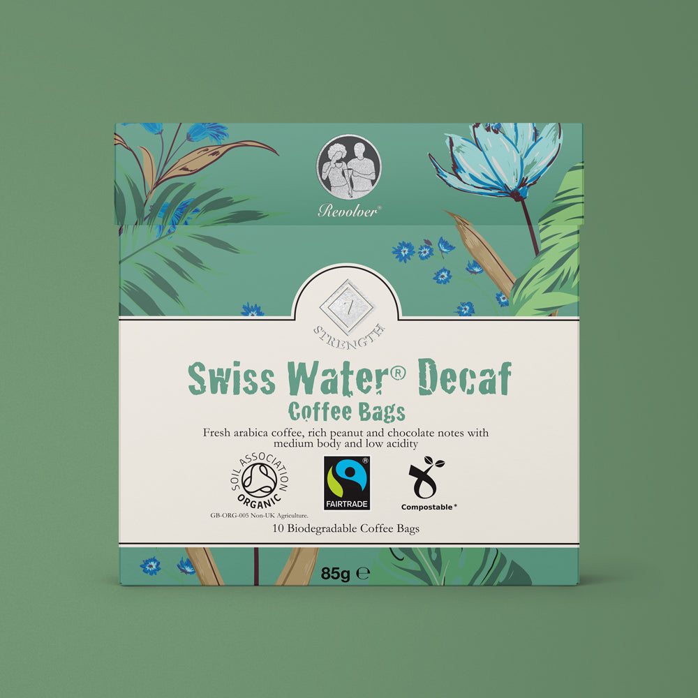 Swiss Water Decaffeinated Coffee Bags (10’s)