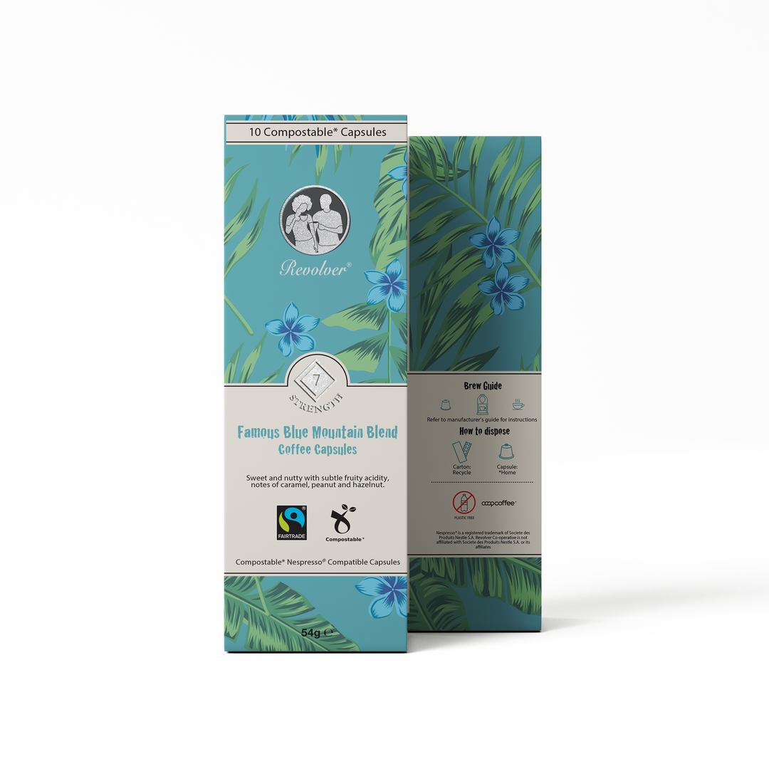 Blue Mountain Blend Fairtrade Compostable Capsules