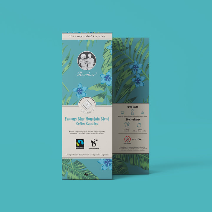 Blue Mountain Blend Fairtrade Compostable Capsules