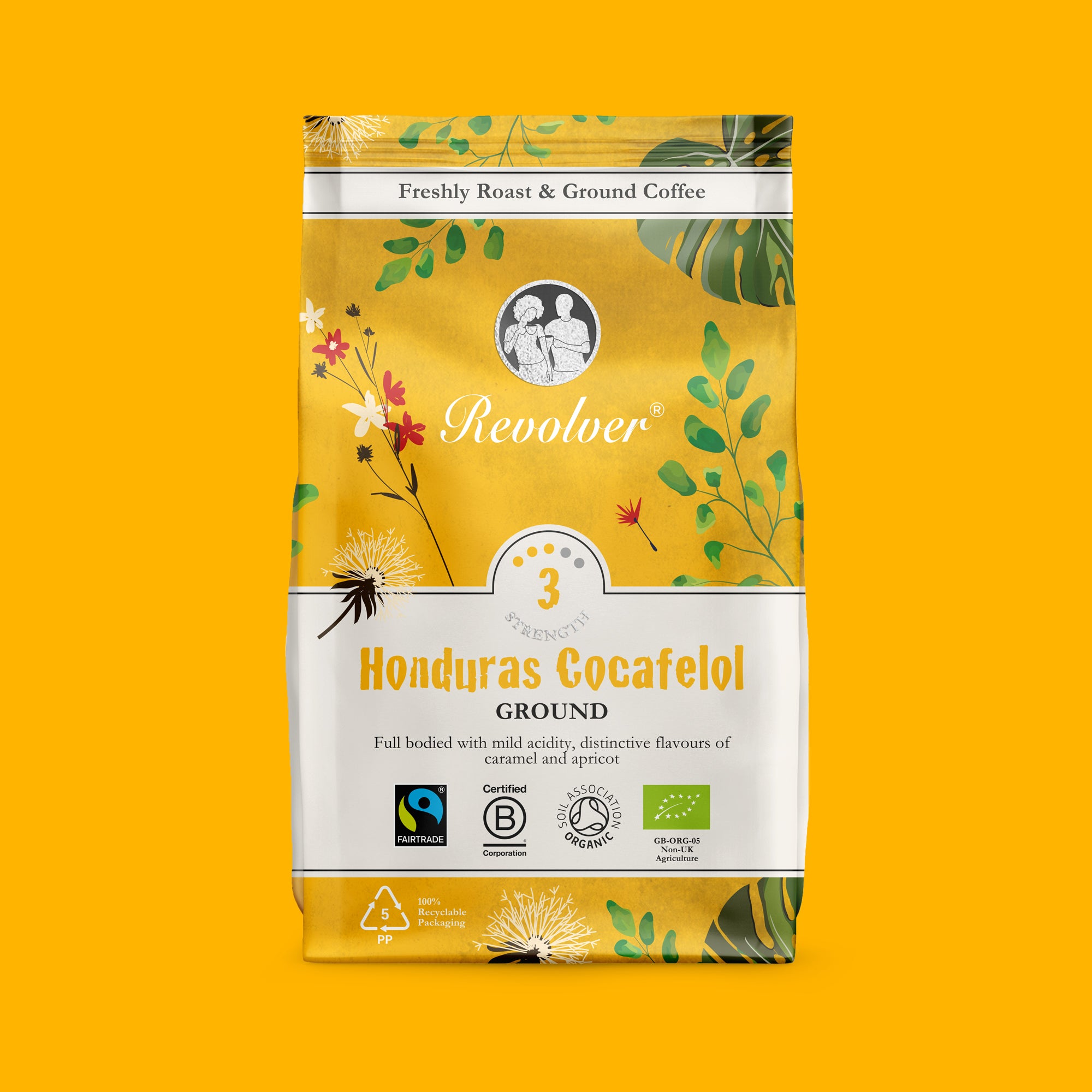 Honduras Fairtrade Organic Ground Coffee 200g
