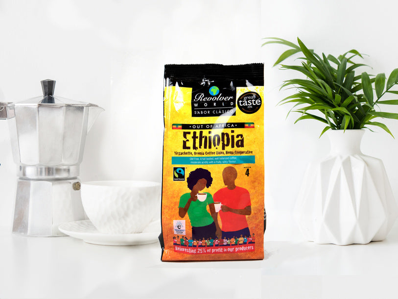 Ethiopia Yirgacheffe Fairtrade Ground Coffee 200g